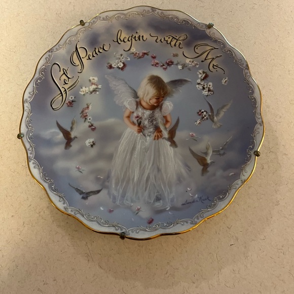 Other - The Plate Lady/Let Peace Begin With Me Plate